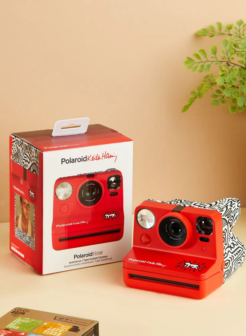 Polaroid Polaroid Now I Type Instant Camera Keith Haring Edition