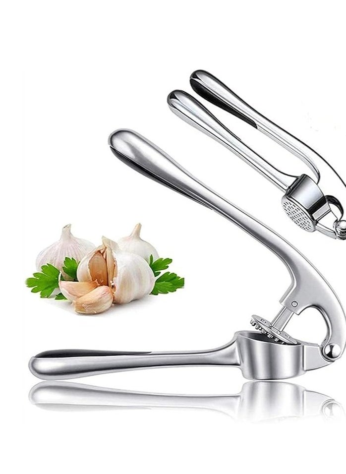 Generic - 2-Pack Garlic and Ginger Crusher Set, Rust-Free Mincer with Ergonomic Handles, Easy to Clean and Dishwasher Safe, Premium Garlic Press and Ginger Mincer for Effortless Crushing, Durable Kitchen Tool for Cooking, Must-Have Spice Mincer for Home Chefs, Effortless Garlic and Ginger Grinding - Image 1