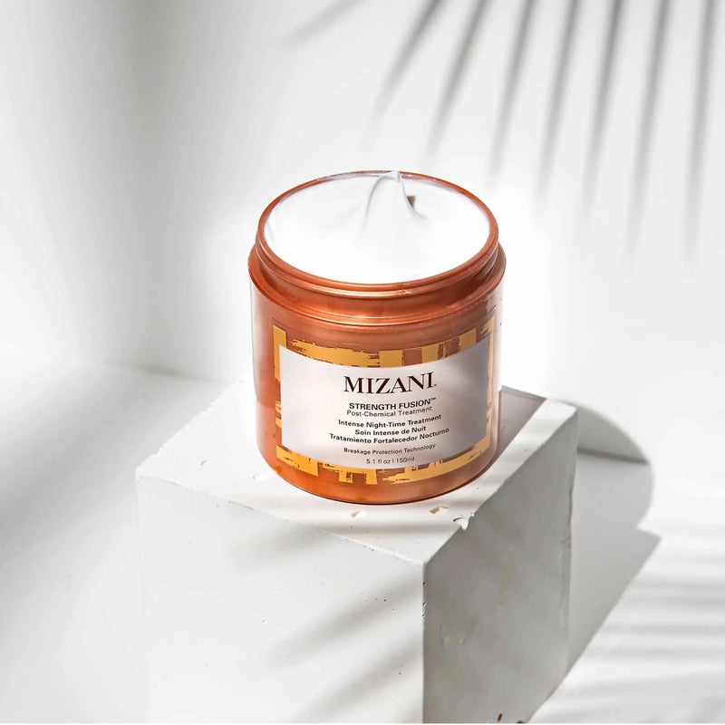 Mizani Strength Fusion Intense Night-Time Treatment - Deeply Nourishing Hair Mask, With Shea Butter, For Curly Hair - Image 3
