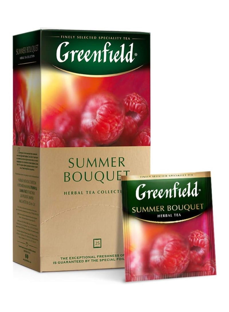 جرين فيلد باقة سمر بوكيه أعشاب 25 كيس شاي 50 جرام - Image 4