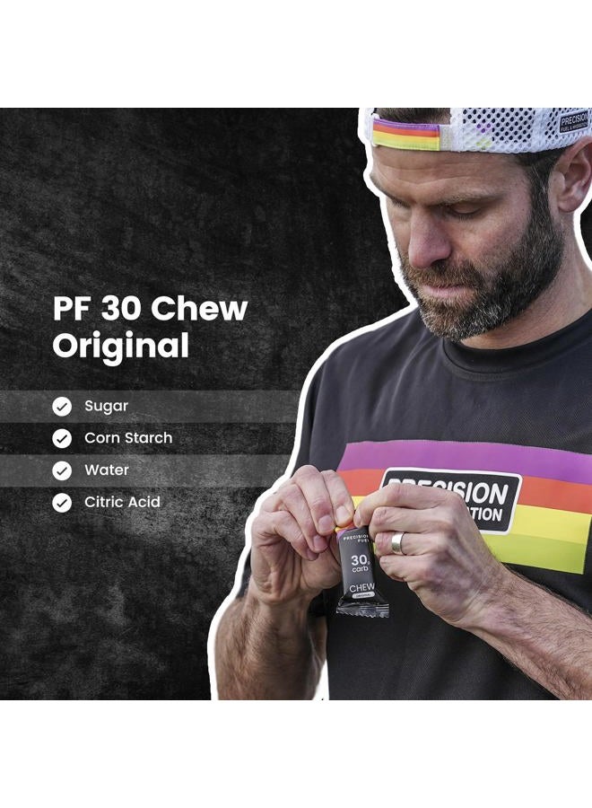Precision Hydration Precision Fuel 30 Energy Chews - Carb, Lightweight Snack for Endurance Sports, 30g Carbs per Serving, Ideal for Running & Cycling, No Artificial Ingredients - Original Flavour (15 x 34g Chews) - Image 4