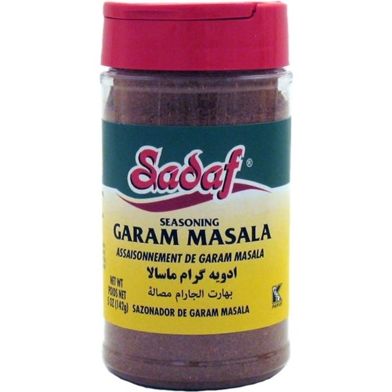 Sadaf Garam Masala Seasoning - Garam Masala for Cooking & Food Seasoning - Middle Eastern Cuisine - Indian Spice Blend - Kosher & Vegetarian - 5 Oz Bottle with Shaker Top - Image 1