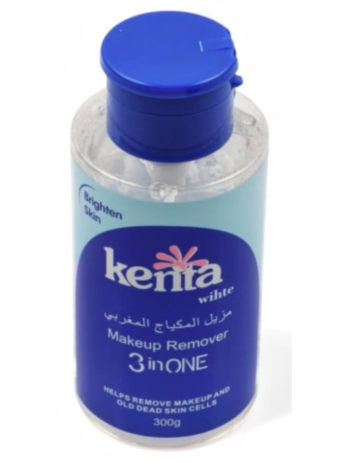 kenta Moroccan makeup remover 3 in 1 from Kenta White 300 grams - Image 2
