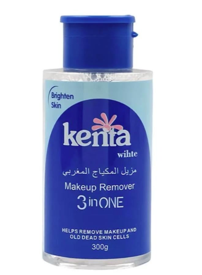 kenta Moroccan makeup remover 3 in 1 from Kenta White 300 grams - Image 1