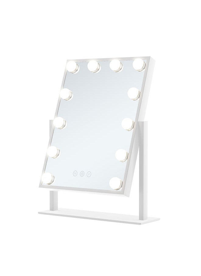 Sharpdo - LED Table Top Vanity Mirror with Light Can Be Adjusted in Three Colors - Image 1