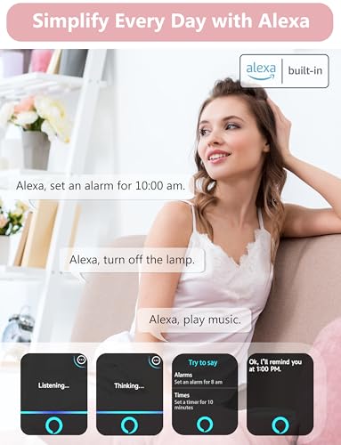 KALINCO Smart Watch Women [2 Bands, 44mm case] Alexa Fitness Tracker, Heart Rate, Sleep, Stress & SpO2 Monitor, IP68 Waterproof Smartwatch, Make/Answer Calls, Compatible with iPhone & Android Phones - Image 2
