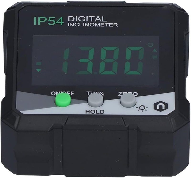 مقياس الميل الرقمي، مقياس الزوايا المغناطيسي، منقلة، مقياس التسوية بشاشة LCD 360 درجة - Image 2