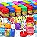 Cawiew 32 Pack Bubble Bottles Bulk for Kid 8 Colors Bubbles Wand Attached to the Lid Blow Bubble Solution Set with Gift Box for Child Party Favors Supplies Outdoor Summer Toy Birthday Goody Bag Filler - Image 4