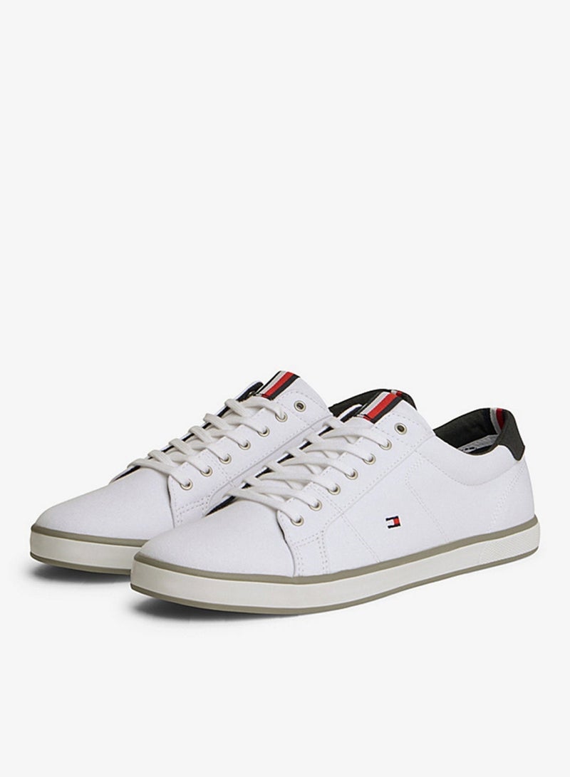 TOMMY HILFIGER logo low top sneakers - Image 1