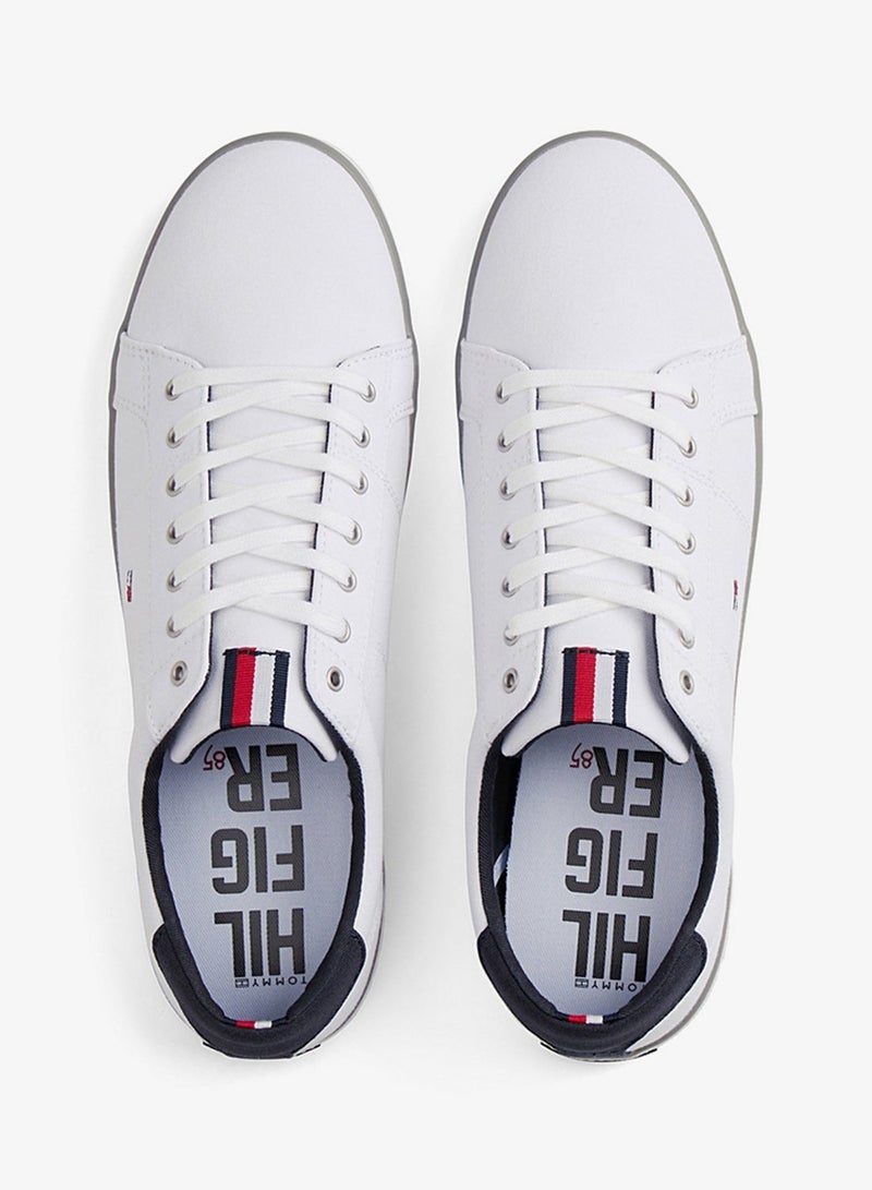 TOMMY HILFIGER logo low top sneakers - Image 4