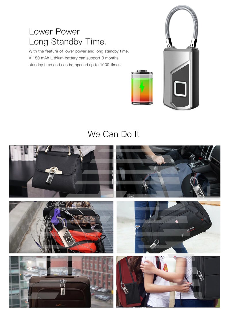 SecureTouch Pro Cutting Edge Smart Lock with Advanced Fingerprint Recognition