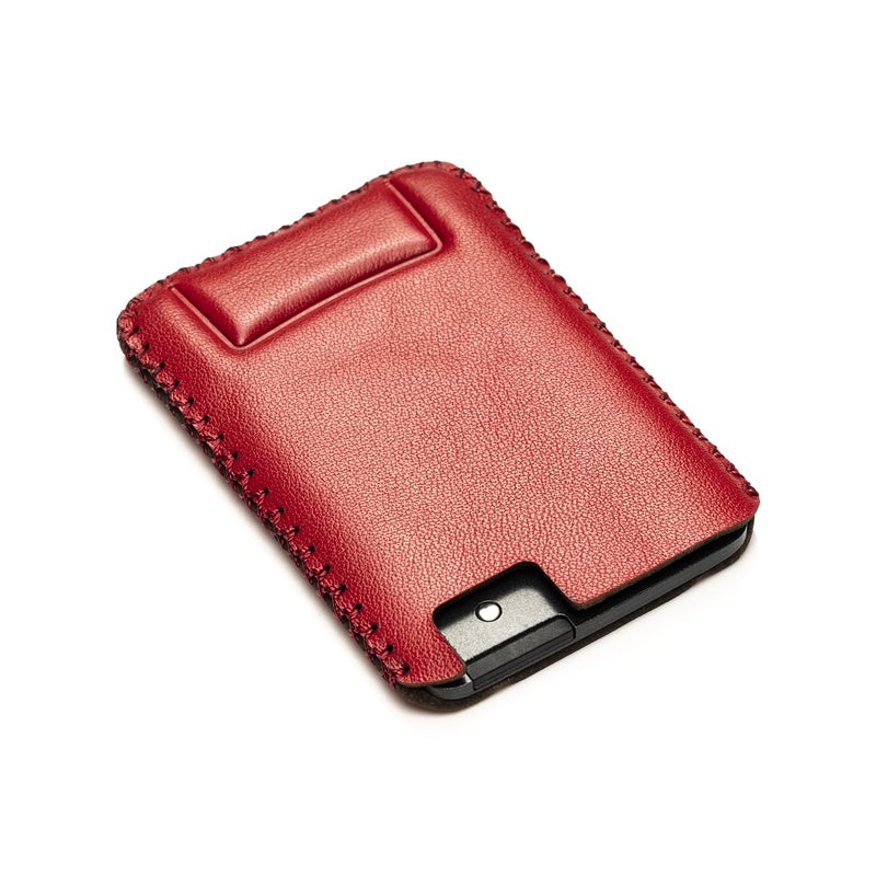 Vitodeco Leather Keyless SMARTACCESS Key Card Case Compatible with Lexus LX570, Lexus LS460, Lexus ES, Lexus LX600 2016-2025 (Card, Red) - Image 2