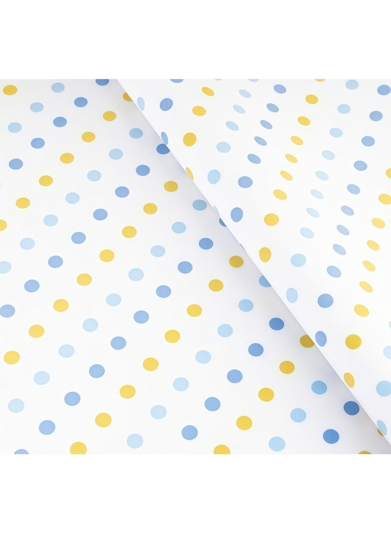 عالم البالونات مجموعة من 10 أوراق تغليف هدايا مع شريط لاصق، مجموعة تغليف هدايا متينة لحفلات أعياد الميلاد، عيد الحب، حفلات الزفاف، حفلات استقبال المولود، حفلات توديع العزوبية، حفلات التخرج، 50 سم × 70 سم - Image 5