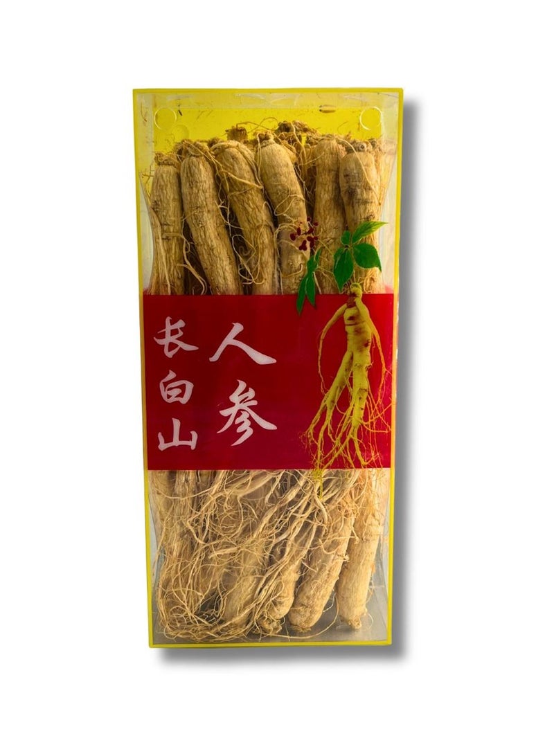Nicense 6 Years Ginseng Changbai-Mountain Dried Ginseng Root,Organic Chinese Herb 500g - Nicense - Image 1