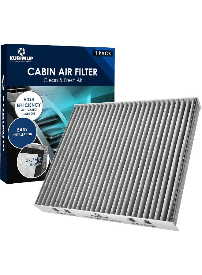 kurimup KURIMUP Premium Cabin Air Filter with Activated Carbon  - Image 1