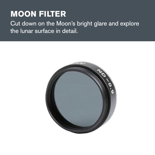 Celestron طقم ملحقات سيلسترون مع خمسة عدسات بلاسيل 1.25 بوصة، عدسة بارلو 2X ومجموعة فلاتر - Image 5