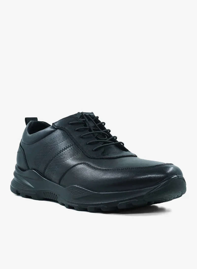 هاش بابيز Hush Puppies Leef-01 Black Lace-Up Shoes for Men