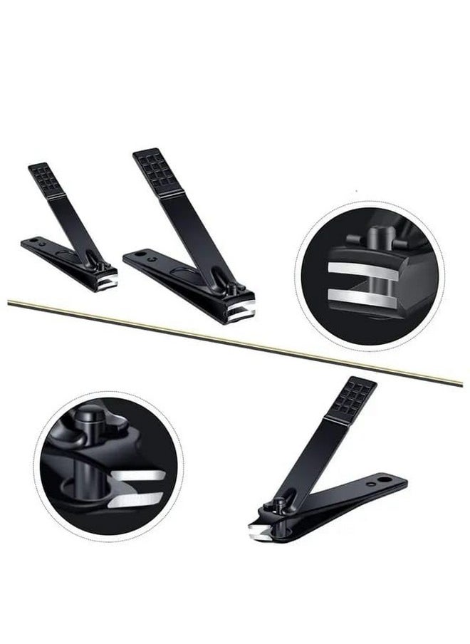 La belleza - Premium Manicure Pedicure Tool Set Professional Nail Kit With 10 Pcs Stainless Steel Grooming Kit Tools Athome Portable Women Travel Kit Nail Cutter Acne Remover Needle Blackhead Tool - Image 1