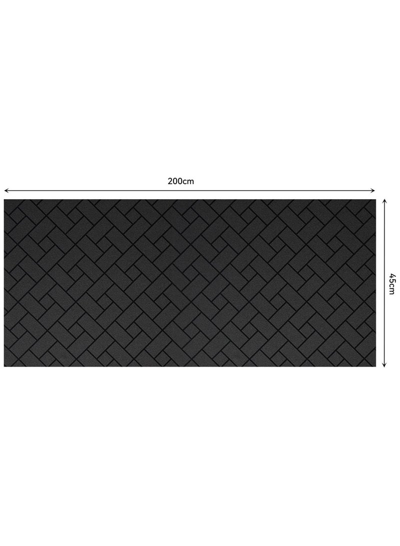 Oasisgalore Blackout Window Film - Static Cling, No Adhesive, Privacy & UV Protection - Image 2