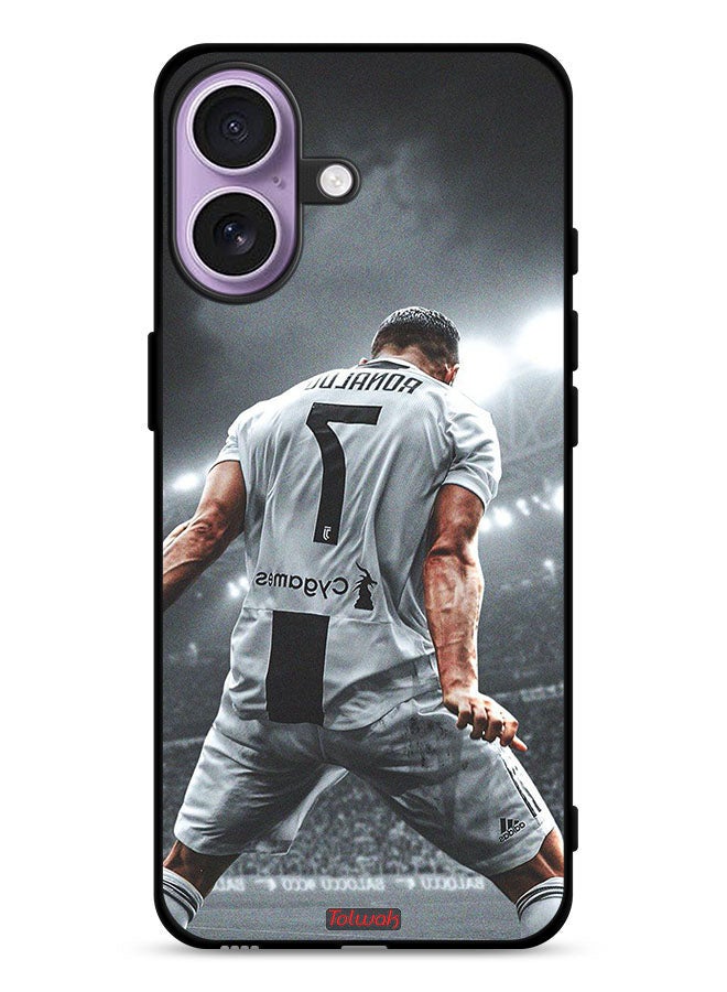 Tolwak Apple iPhone 17 Protective Case Cover Cristiano Ronaldo Celebration - Image 1