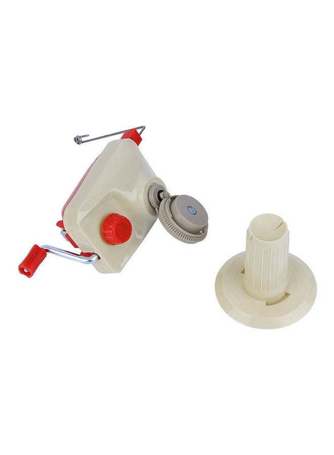 NIBEMINENT Hand Operated Thread Skein Machine Red/Grey 17x11x20centimeter - Image 1