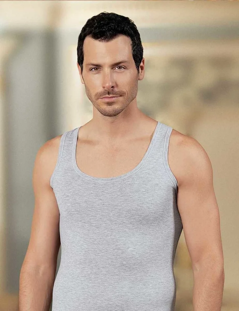 Şahinler 6 Pack Cotton Men's Undershirt ME030