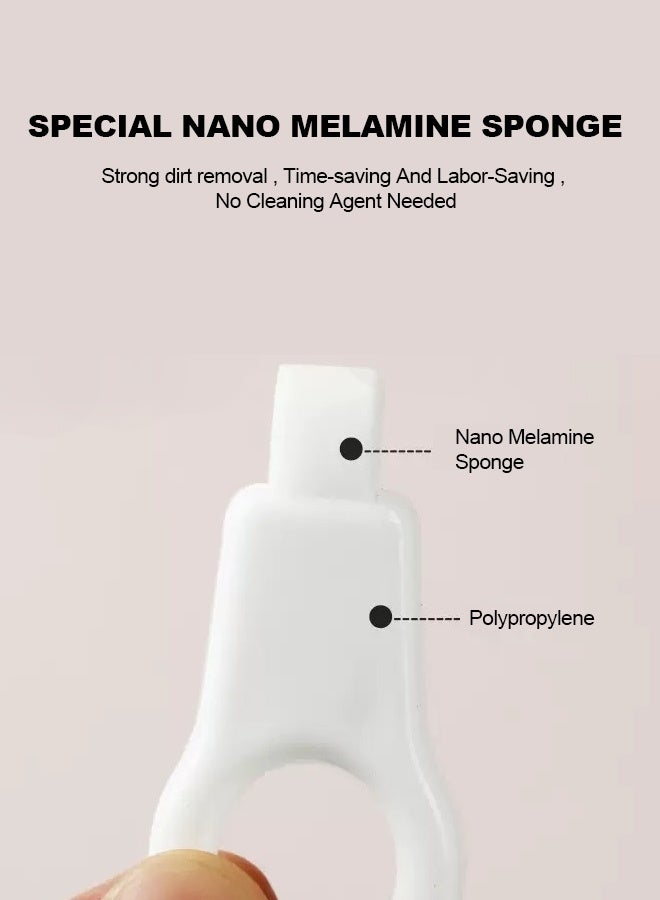 Nano Sponge Teeth Cleaner for Kids & Adults - Deep Cleans Stains Between Teeth, Plaque Removal with Open Cell Foam Technology, 2-3 Micron Fibers, Safe & Effective Dental Care - Image 2