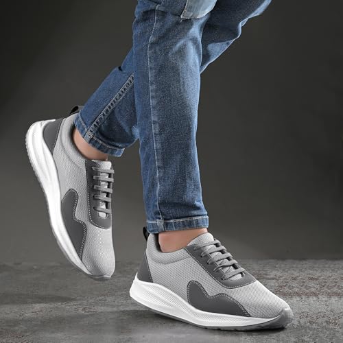 Centrino Mens Casual Shoes 6820-8_Grey_9 - Image 2