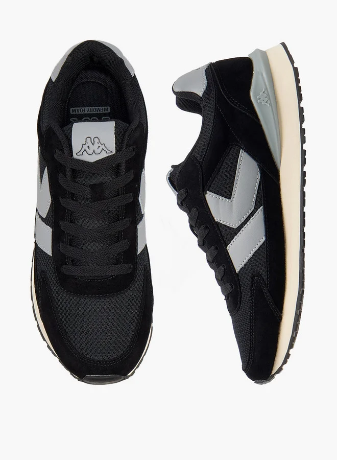 كابا Men Panelled Lace-Up Sports Shoes