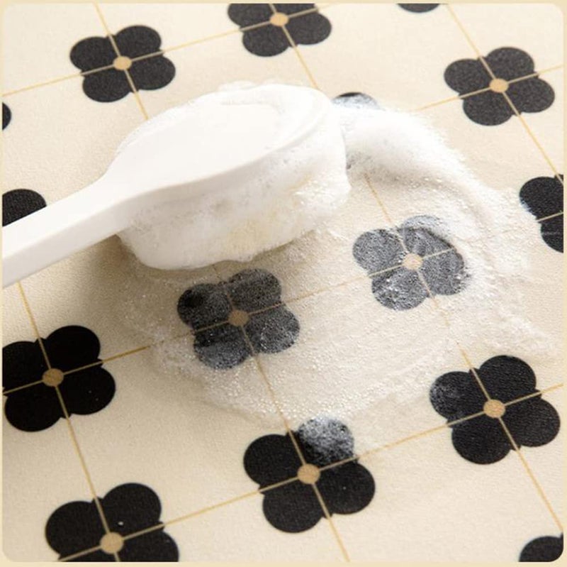 Cciphy Cute Coffee Maker Mat for Countertops Bar Accessories, Colorful Dish Drying Pad for Kitchen, Absorbent Quick Drying Mat, 16 X20 inch - Image 4