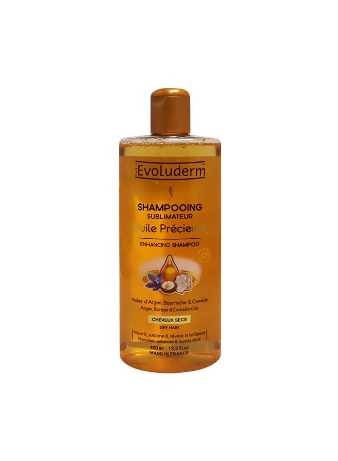 Evoluderm Huile Precieuse Enhancing Shampoo 400 ML - Image 2