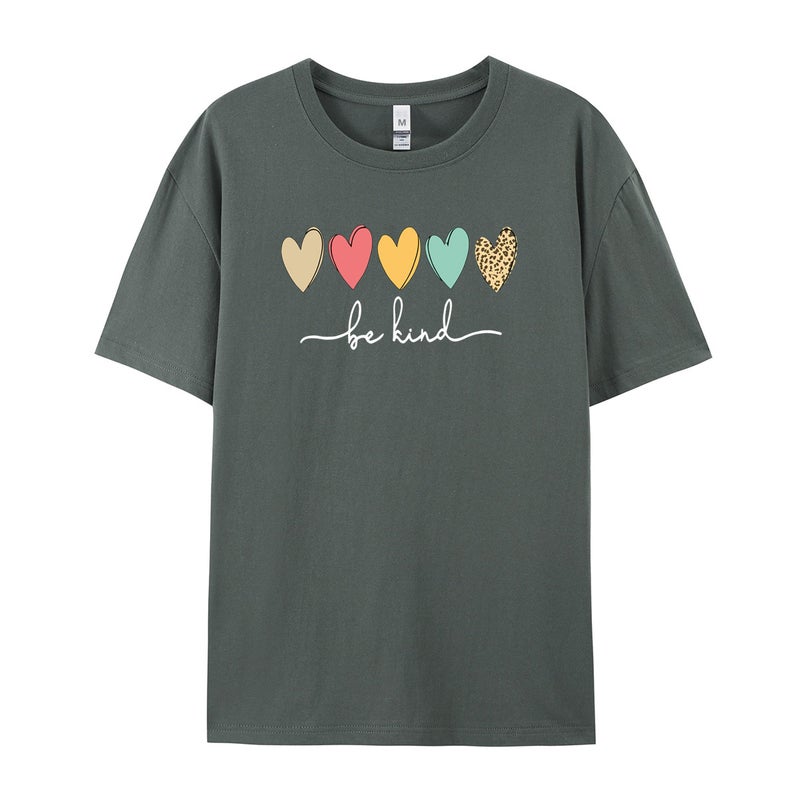 Cotton Code Be Kind Love Ladies Blessing T-Shirt Ladies Short Sleeve - Image 1