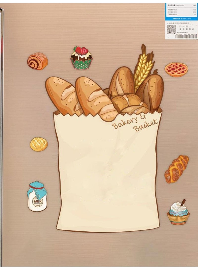 Magnetic Whiteboard for Fridge – Reusable Dry Erase Message Board with Strong Magnet Backing, Marker & Eraser – Flexible, Waterproof Fridge Note Board for Kitchen, Chore Chart, Kids Drawing & To-Do Lists - Image 5