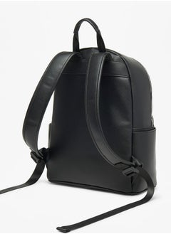 MISSY Applique Detail Backpack with Zip Closure and Adjustable Straps - 29x37x14 cm  - Image 2