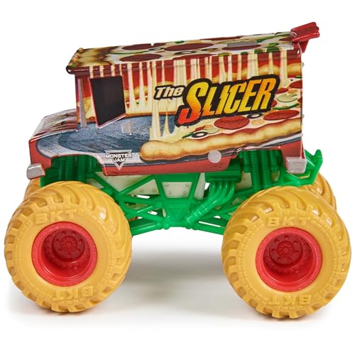 Monster Jam, Official The Slicer Monster Truck, Die-Cast Vehicle, 1:64 Scale, Kids Toys for Boys Ages 3 and up - Image 3