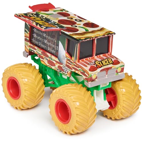 Monster Jam, Official The Slicer Monster Truck, Die-Cast Vehicle, 1:64 Scale, Kids Toys for Boys Ages 3 and up - Image 2