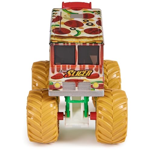 Monster Jam, Official The Slicer Monster Truck, Die-Cast Vehicle, 1:64 Scale, Kids Toys for Boys Ages 3 and up - Image 4