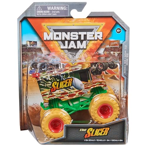 Monster Jam, Official The Slicer Monster Truck, Die-Cast Vehicle, 1:64 Scale, Kids Toys for Boys Ages 3 and up - Image 1