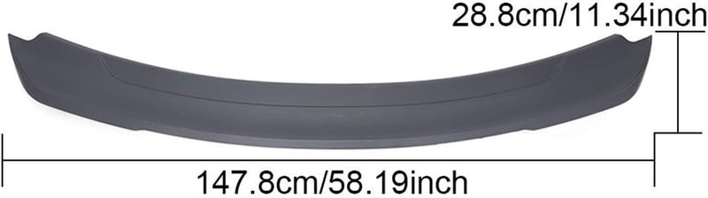 QASULER Rear Trunk Spoiler for Ford Mustang 2015-2018 - Image 2