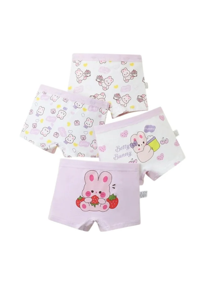 بيداني Pure Cotton Soft Comfort Panties – 4 PC Girl