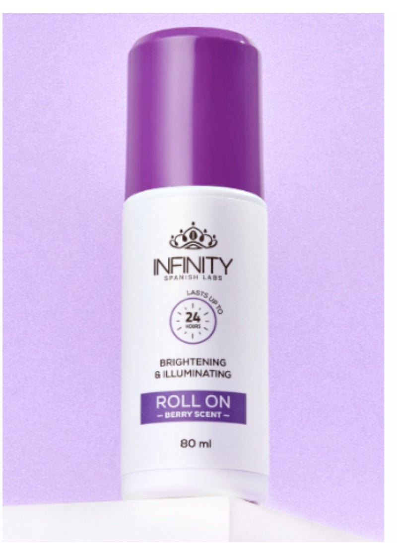 Infinity Roll On Brightening Illuminating Berry Scent 80ML