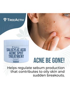 TreeActiv Invisible Acne Spot Treatment, 150+ Treatments, Salicylic Acid & Tea Tree Oil No Show Spot Treatment For Cystic & Hormonal Acne, Works For Blackheads & Whiteheads  - Image 2