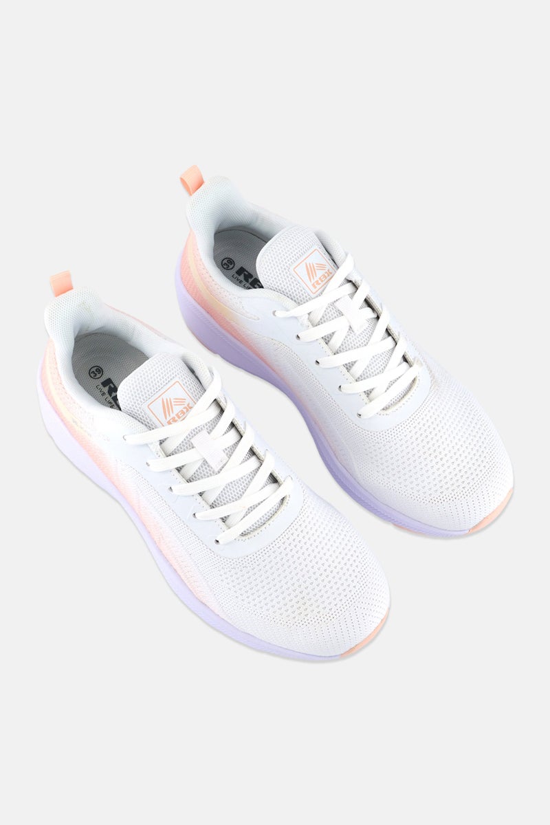 RBX Women Lace Up Training Shoes, Multicolor  - Image 4