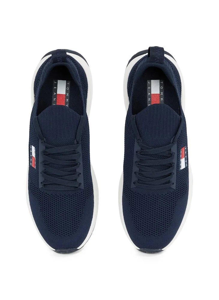 TOMMY JEANS RUNNER KNTITTED TRAINERS
