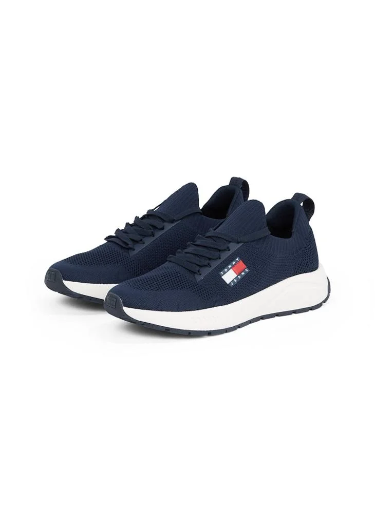TOMMY JEANS RUNNER KNTITTED TRAINERS
