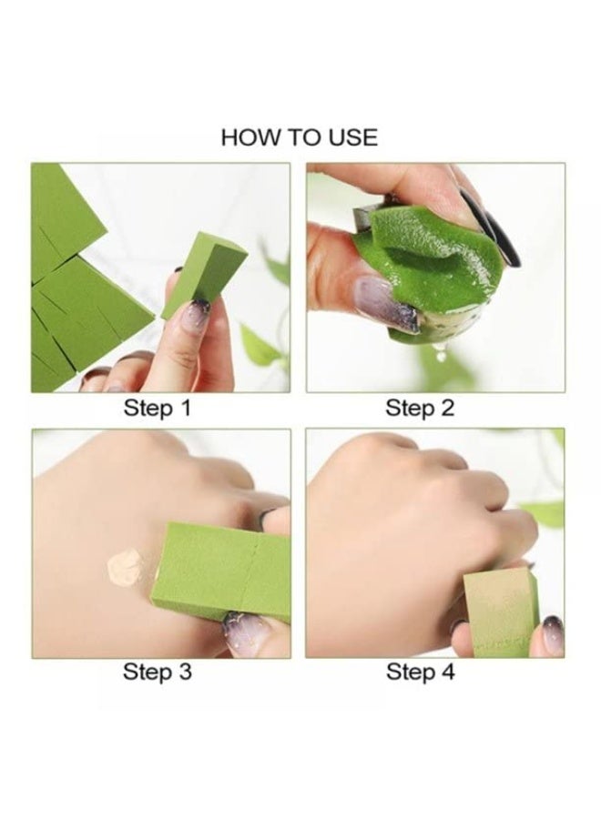Praha Puff Powder Beauty Women's Makeup Wedge Foundation Sponge Blender - Image 5