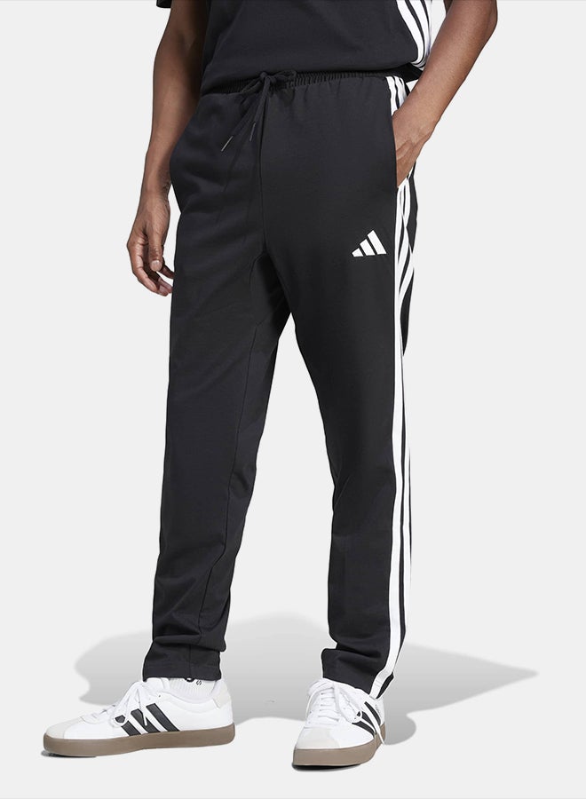Adidas Essentials 3-Stripes Single Jersey Joggers - Image 1