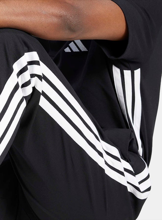 Adidas Essentials 3-Stripes Single Jersey Joggers - Image 4