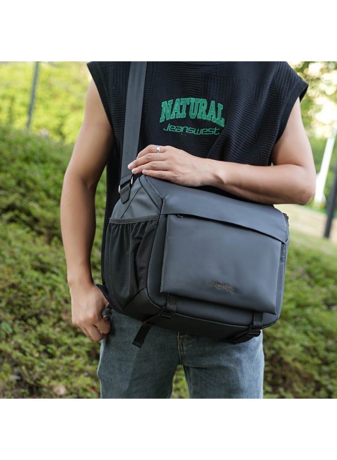 Shoulder Photography Backpack Waterproof Multifunctional Crossbody Casual Canon Micro Single Nikon Tablet SLR Camera Bag-Color:Black Small Size - Image 5