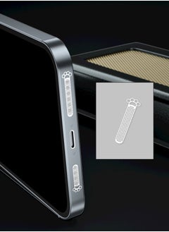Generic iPhone 14/14 Plus/14 Pro/14 Pro Max Speaker Cover Case Protector Dustproof Mesh Adhesive Stickers, 8PCS Anti Dust Plugs for iPhone 13/13 Pro/13 Pro Max iPhone 12 Series Anti Dust Kit with Tweezers  - Image 4